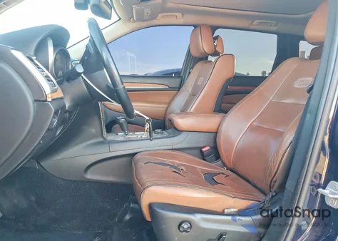 2013 Jeep Grand Cherokee Overland из США, поврежденный, VIN 1C4RJFCG2DC522083